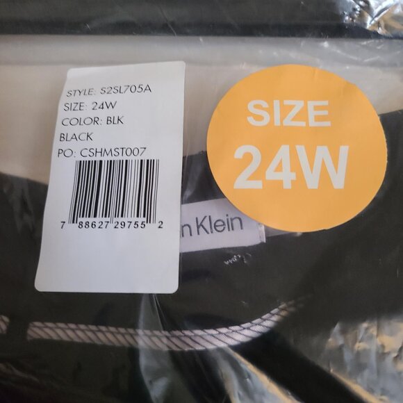 Calvin Klein Black Pencil Skirt 24w NWT - Picture 5 of 10
